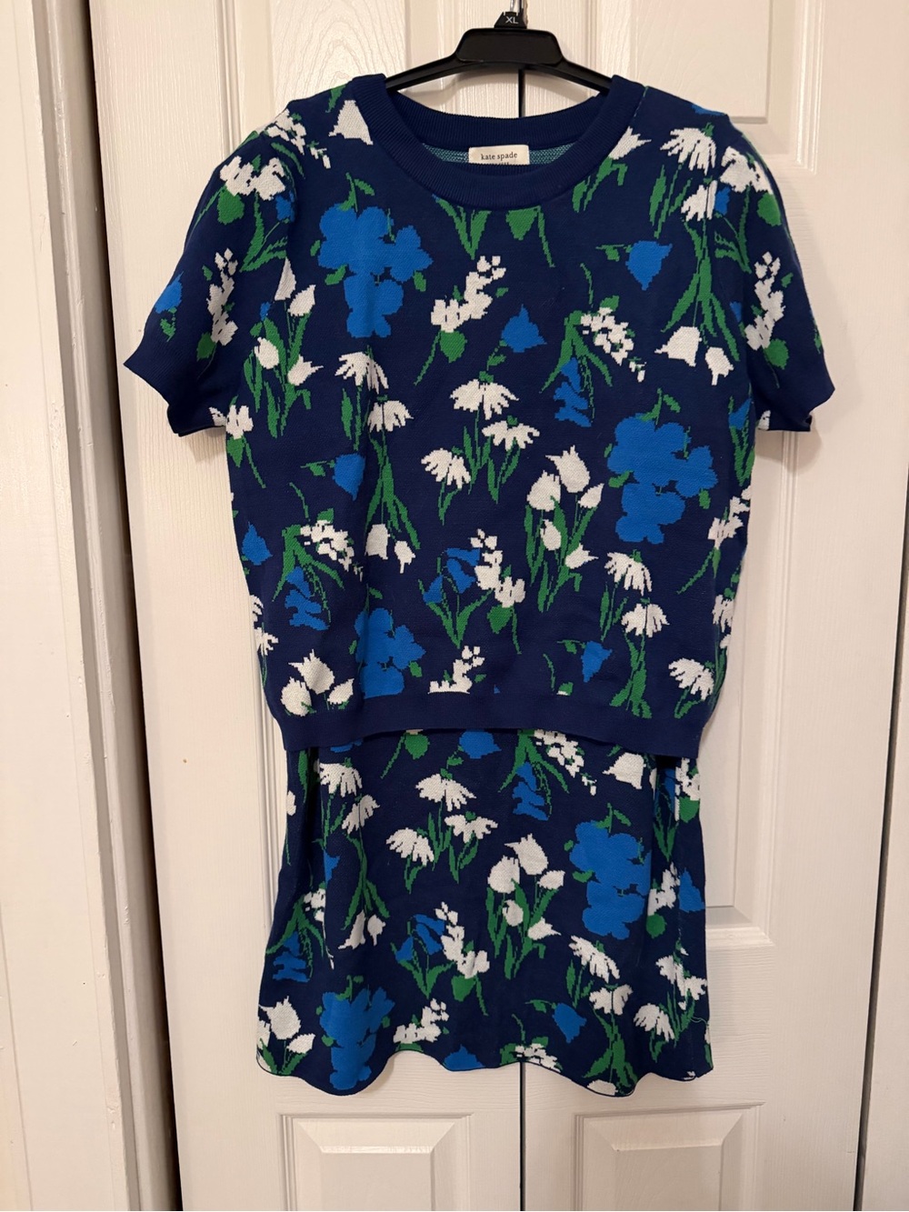 Kate Spade X Target Floral Knit Two-Piece Set (Sweater & Skirt)